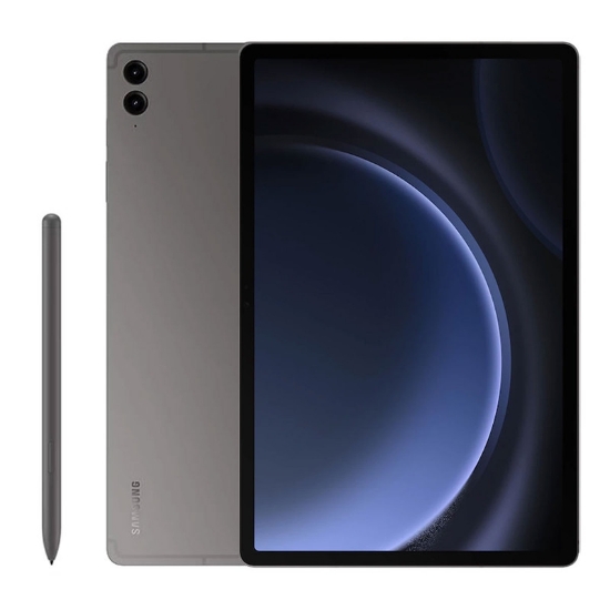 تصویر از تبلت سامسونگ مدل Galaxy Tab S9 FE Plus 5G SM-X616B ظرفیت 256 گیگابایت و رم 12 گیگابایت به همراه قلم