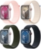 اپل واچ سری 9 مدل 45 میلی متری با بند سیلیکونی Apple Watch Series 9 45mm Aluminum Silicone Sport Band