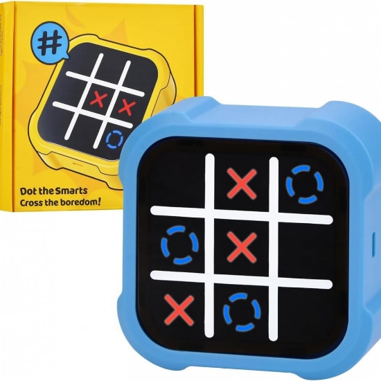 تصویر از کنسول بازی دستی ۳ در ۱ مدل Tic Tac Toe Bolt
