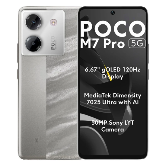 تصویر از گوشی موبایل شیائومی مدل Poco M7 Pro 5G دو سیم کارت ظرفیت 256 گیگابایت و رم 12 گیگابایت